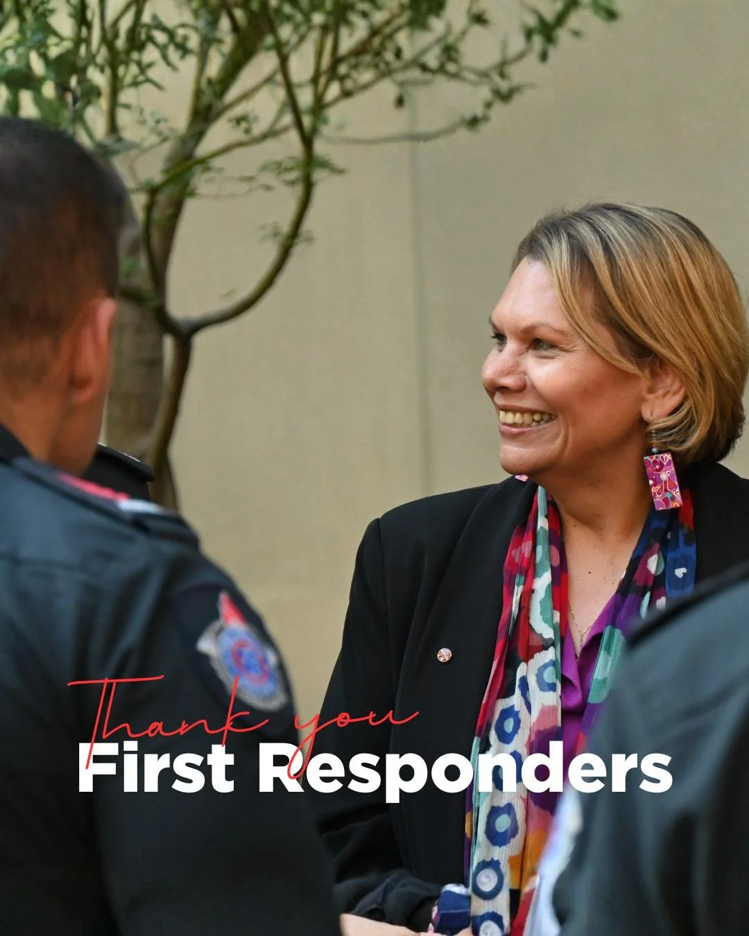 As a former police officer, I know firsthand the dedication it takes to serve your community. 

On Thank a First Responder Day, we recognise the police officers, firefighters, paramedics, SES volunteers and emergency workers who show up when people n