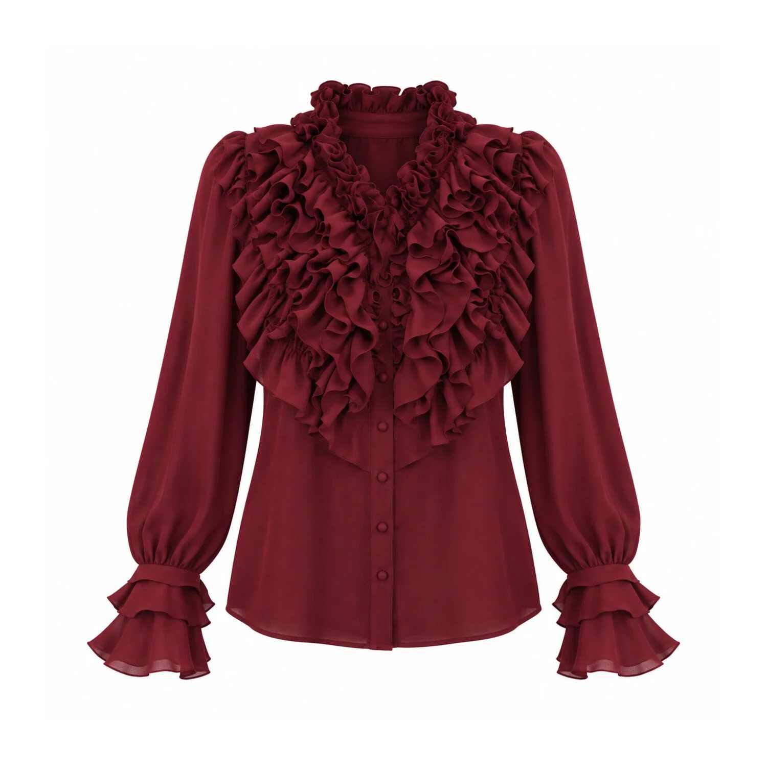 Felise Ruffle Blouse