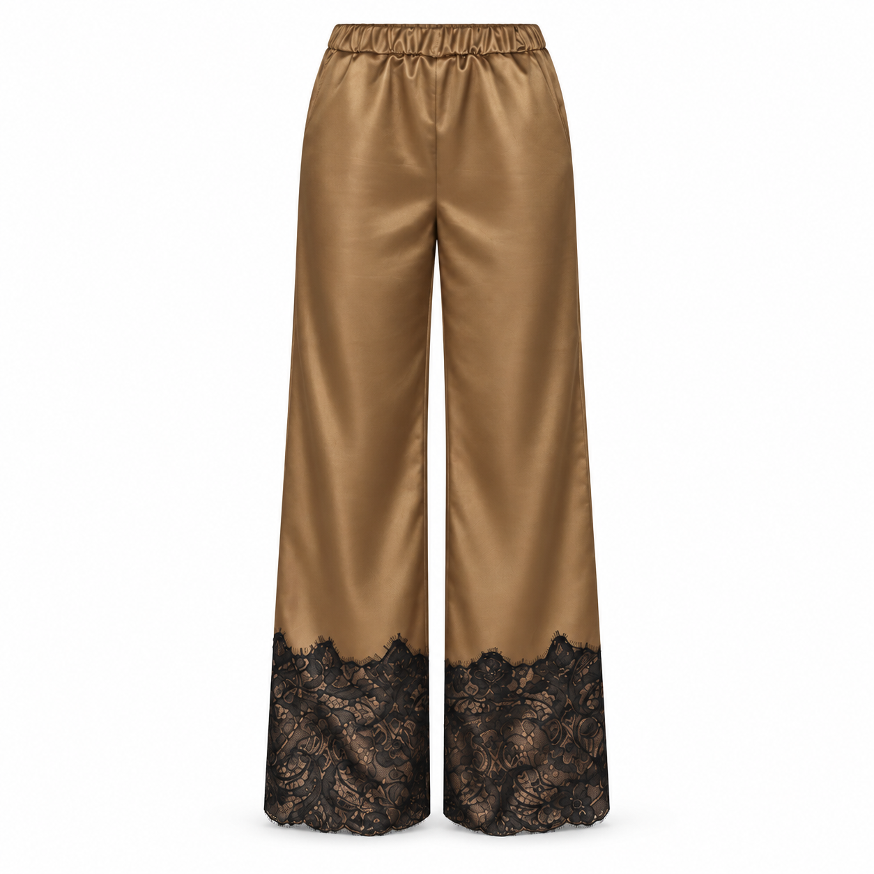 Asha Lace Trim Trousers