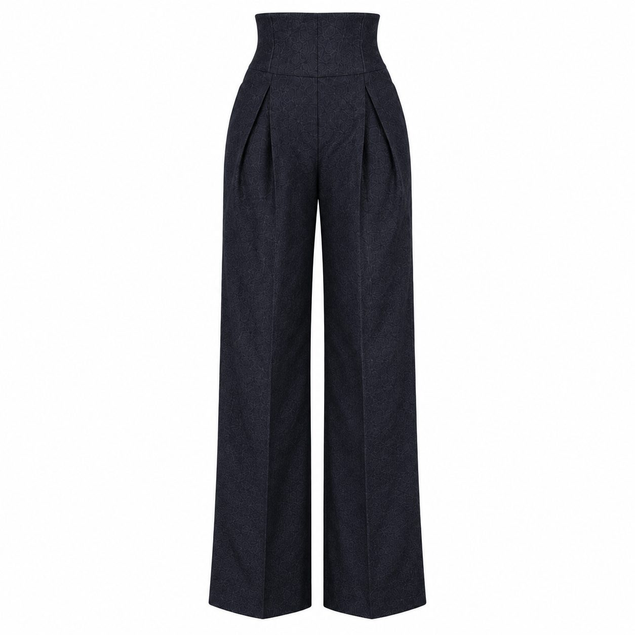 Sarah Denim Wide Leg Trousers