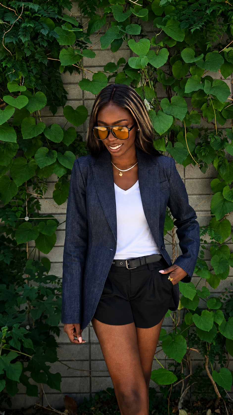 The Tara Denim Blazer (Pre-Order)