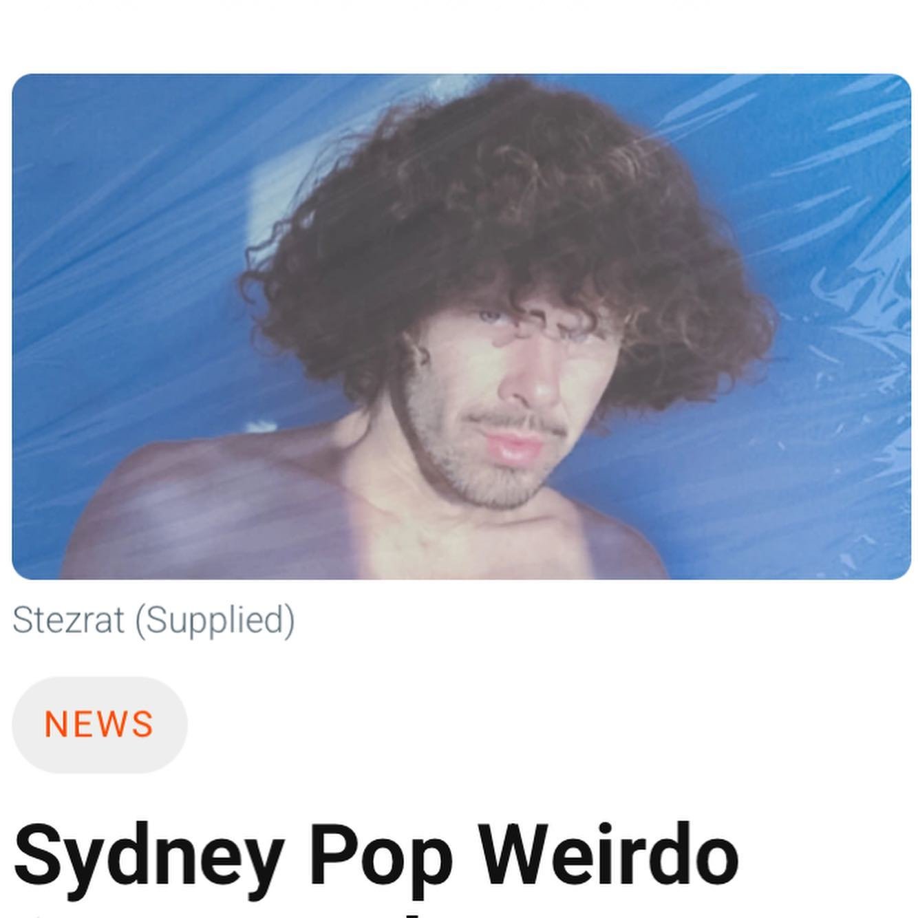 would have preferred pop princess, but life is lemons @musicfeeds #thenews

2. art by the genius' of @joecitizen @liz_peniazeva 👁