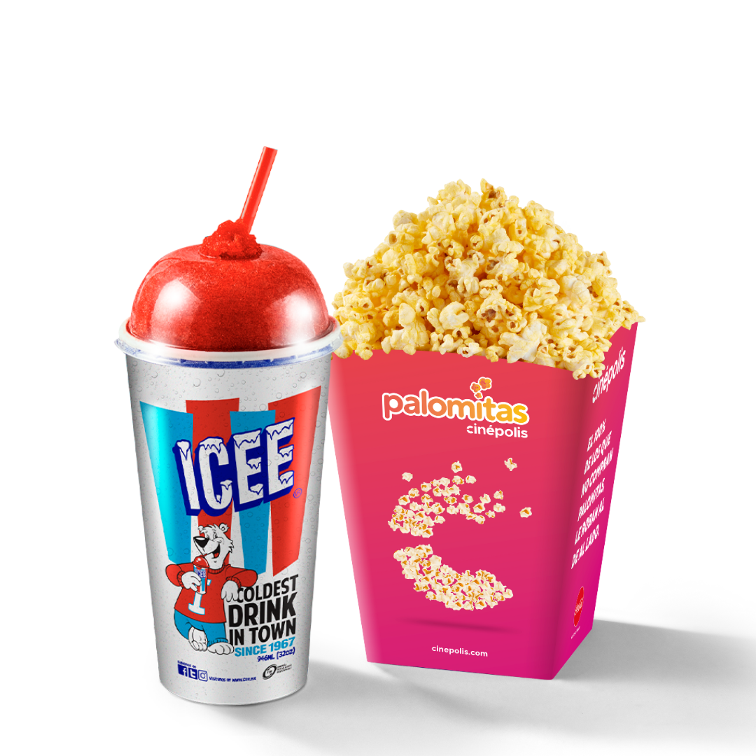 ICEE + Palomitas grandes
