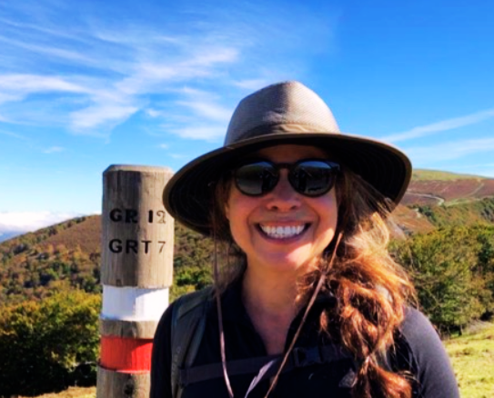 Texas woman on the Camino Frances