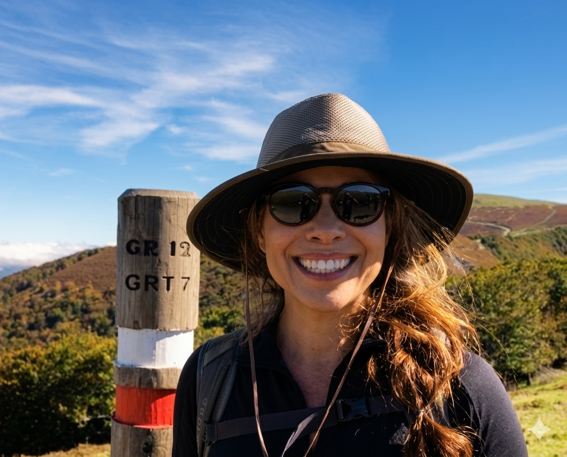 Woman on The Camino Frances