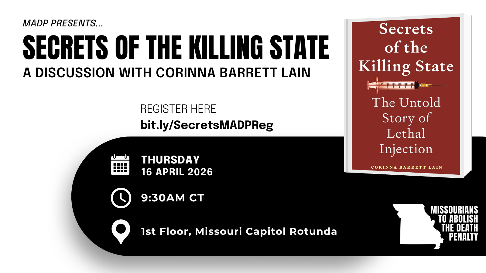 Secrets of the Killing State - A Discussion with Corinna Barrett Lain
