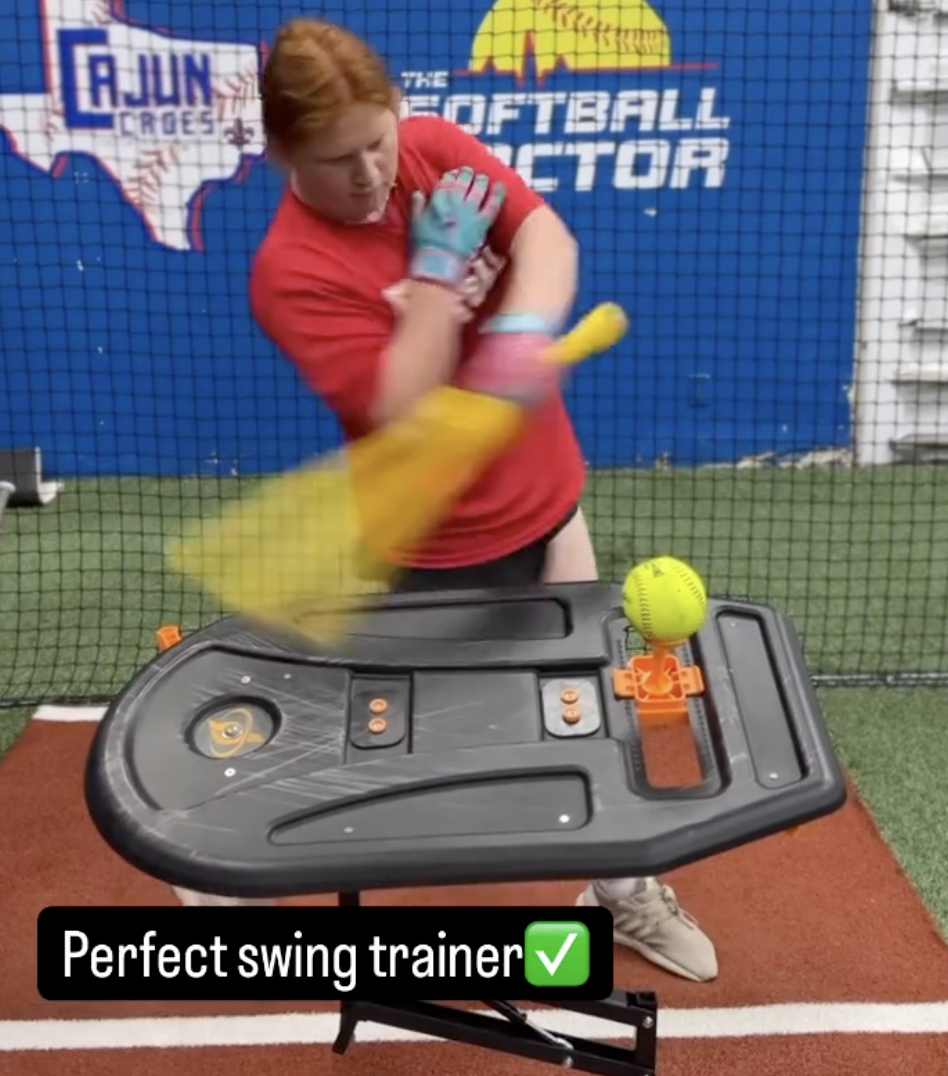 The Perfect Swings USA trainer in action.