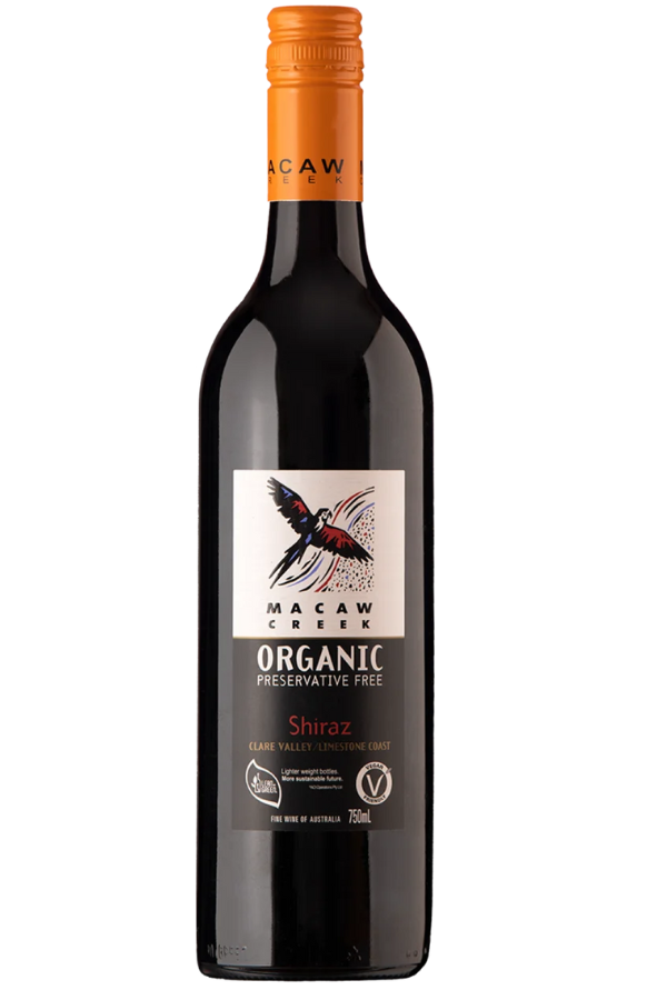 &nbsp;Macaw Creek Organic Preservative Free Shiraz 2024