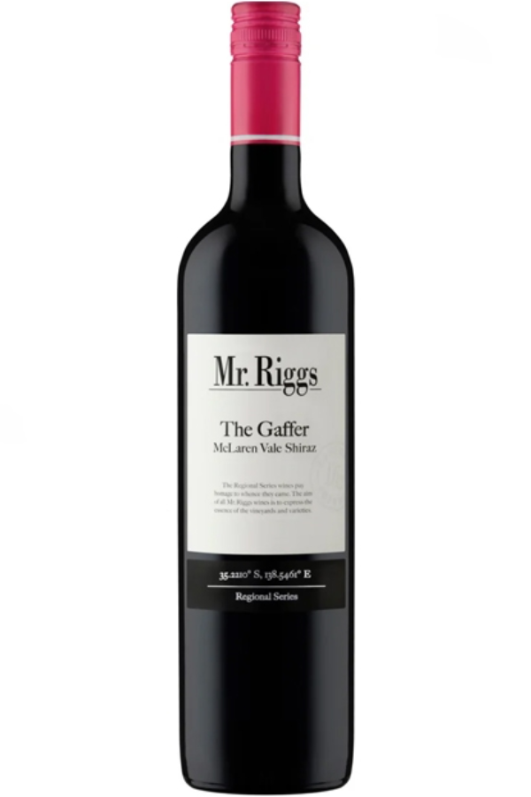 Mr Riggs The Gaffer Shiraz 2023 McLaren Vale,