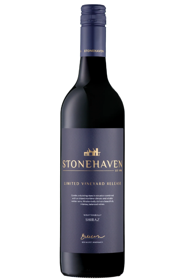 Stonehaven Limited Vineyard Release Shiraz 2022, Wrattonbully