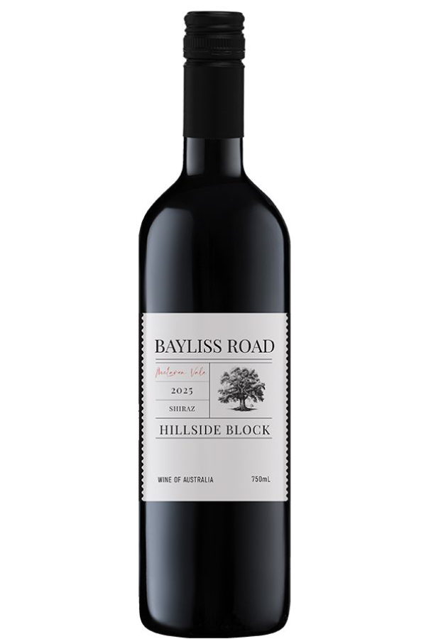 Bayliss Road Hillside Block Shiraz 2025, McLaren Vale