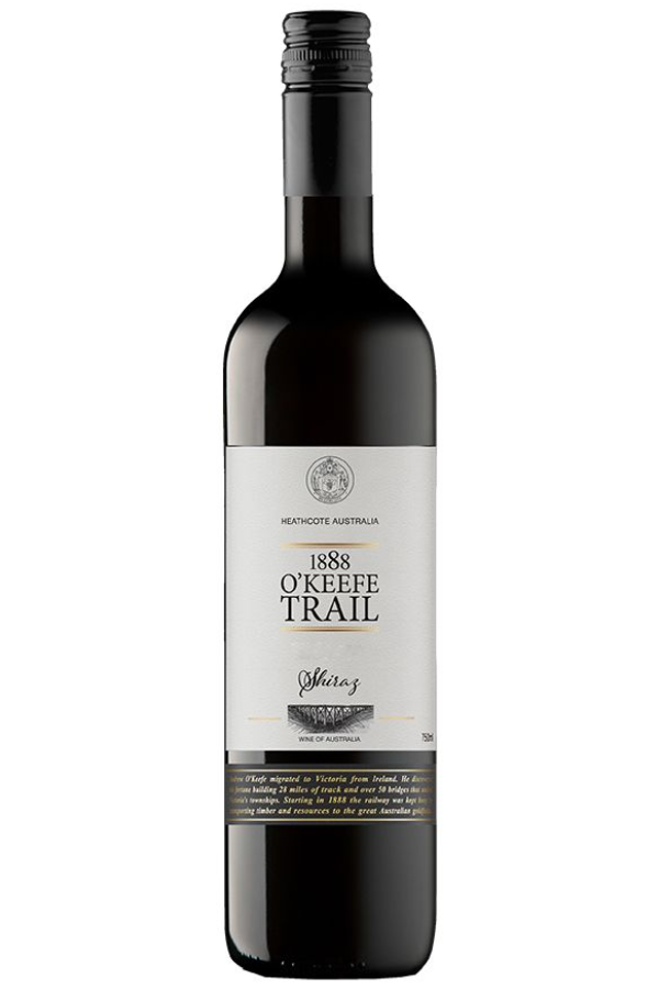 1888 O’Keefe Trail Shiraz 2021, Heathcote (15% Alc Vol)