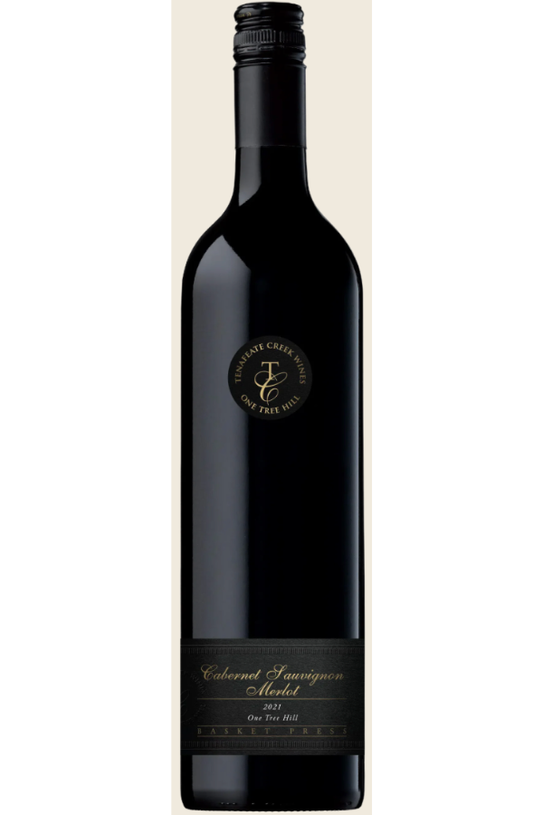 2022 Tenafeate Creek Basket Press Cabernet Sauvignon Merlot, One Tree Hill