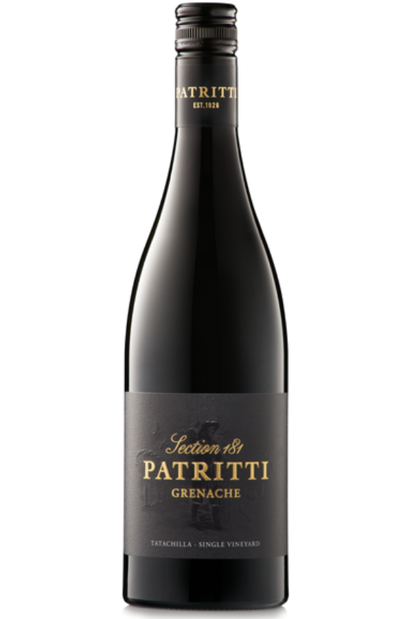 Patritti Section 181 Grenache, Tatachilla Single Vineyard, McLaren Vale 2025 