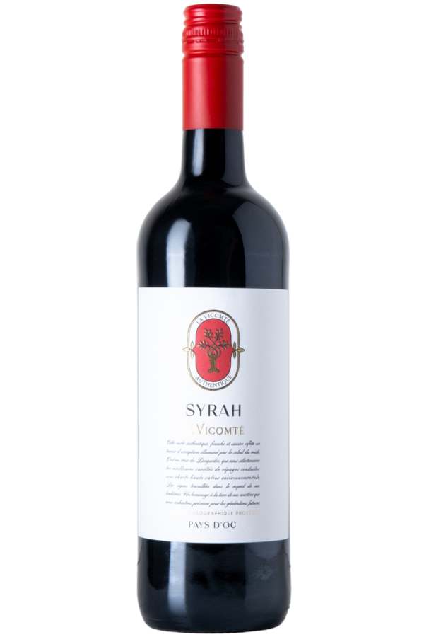 La Vicomte Authentique Syrah 2025, Pays d'Oc