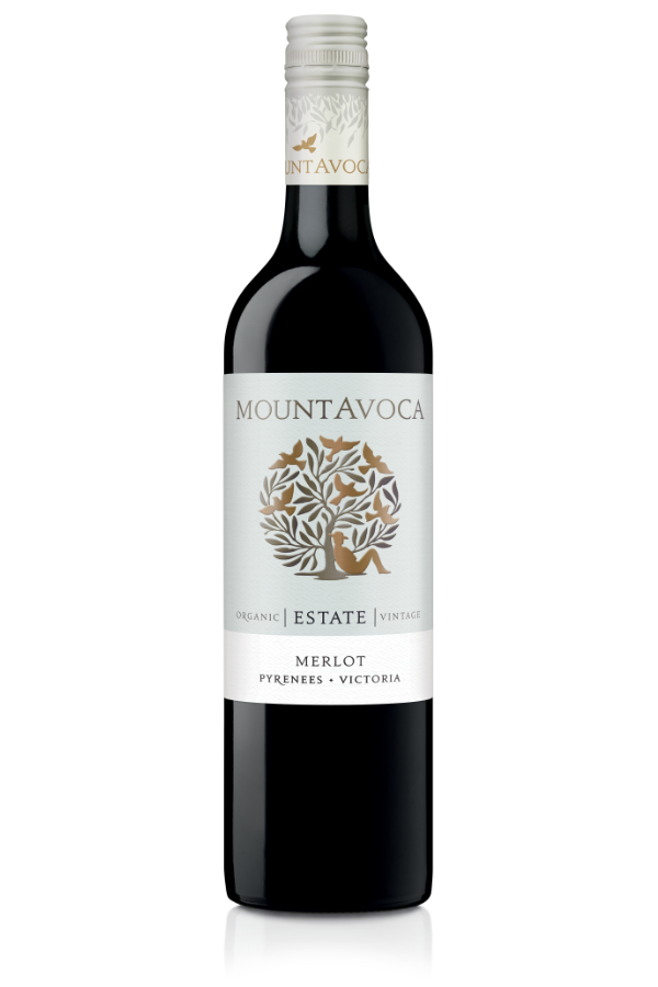 Mount Avoca Organic Estate Merlot 2024, Pyrenees