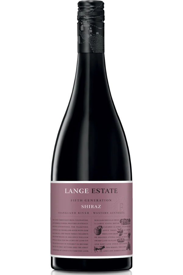 Lange Estate Fifth Generation Shiraz 2022, Frankland River