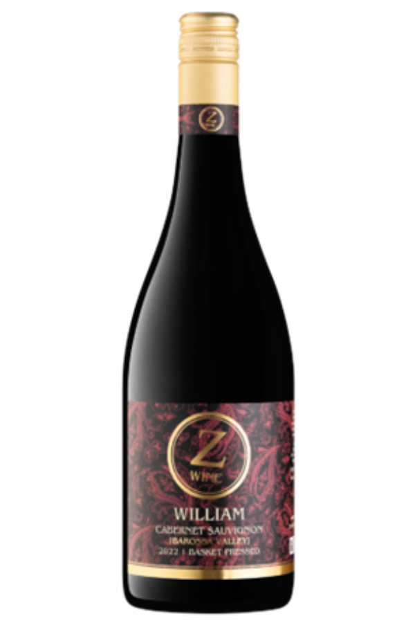 Z Wine ‘William’ Basket Pressed Cabernet Sauvignon 2022, Barossa Valley