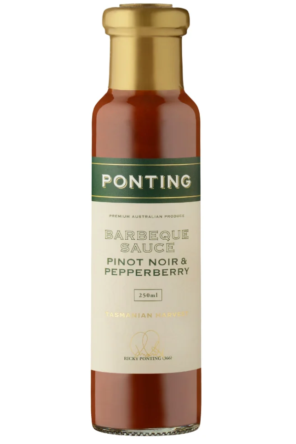 Ponting Barbeque Sauce, Pinot Noir &amp; Pepperberry 