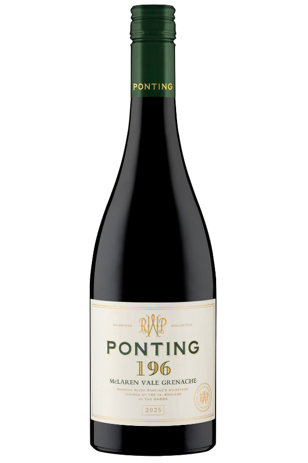 Ponting Milestone 196 McLaren Vale Grenache 2025, McLaren Vale