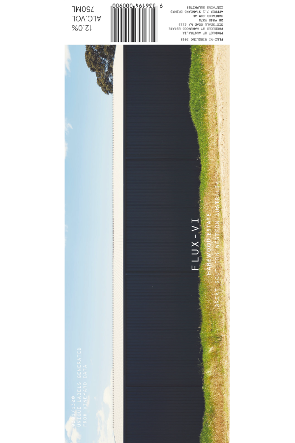 Harewood Estate FLUX-VI Riesling 2018, Porongurup, Great Southern