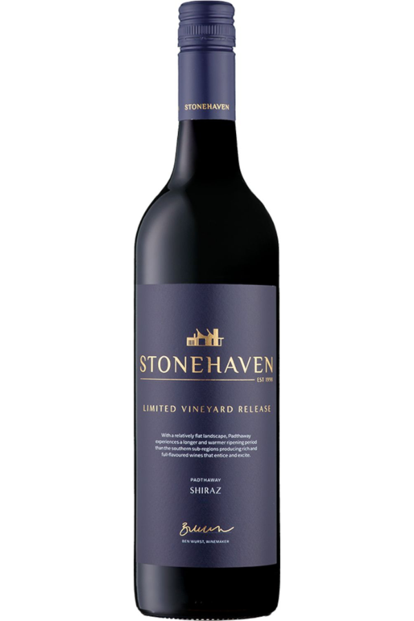 Stonehaven Limited Vineyard Release Shiraz 2022, Padthaway