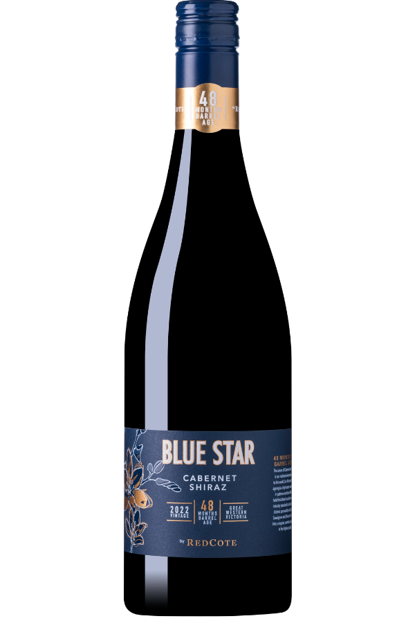 Blue Star by RedCote Cabernet Shiraz 2022, Great Western