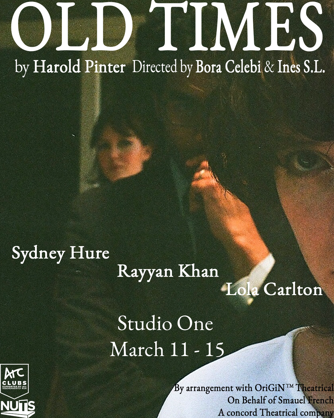 Old Times 2025 (Directed by Bora Celebi & Ines S.L.) @ NSW Theatrical Society