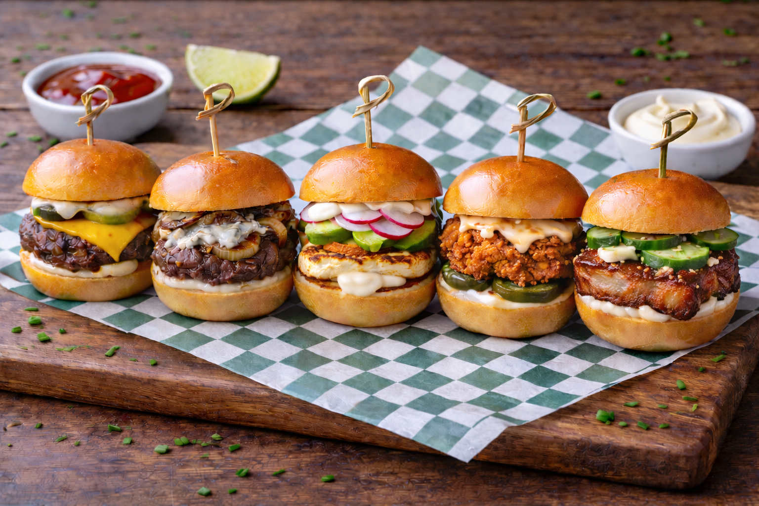 Mini Brioche Sliders