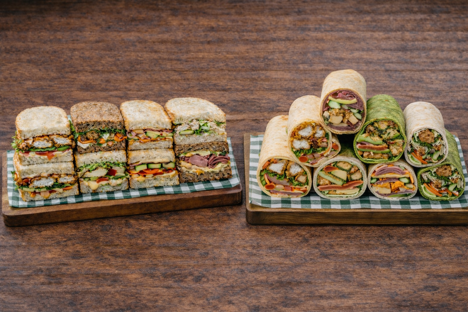 Mixed Gourmet Sandwich and Wrap Platter