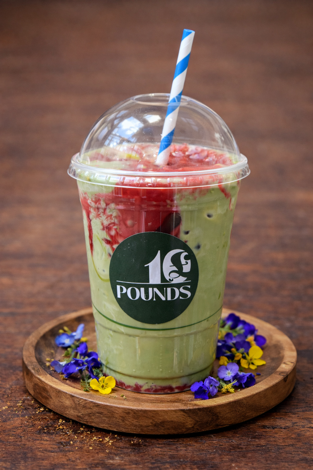 Strawberry Iced Matcha