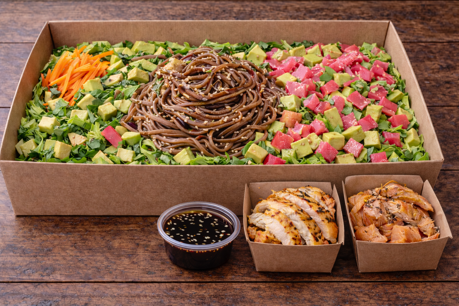 Teriyaki Soba Noodle Salad