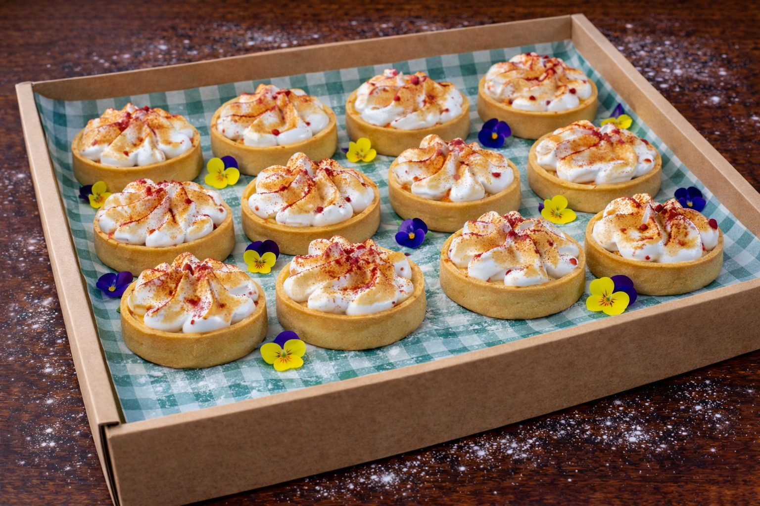 Lemon Meringue Tart Platter