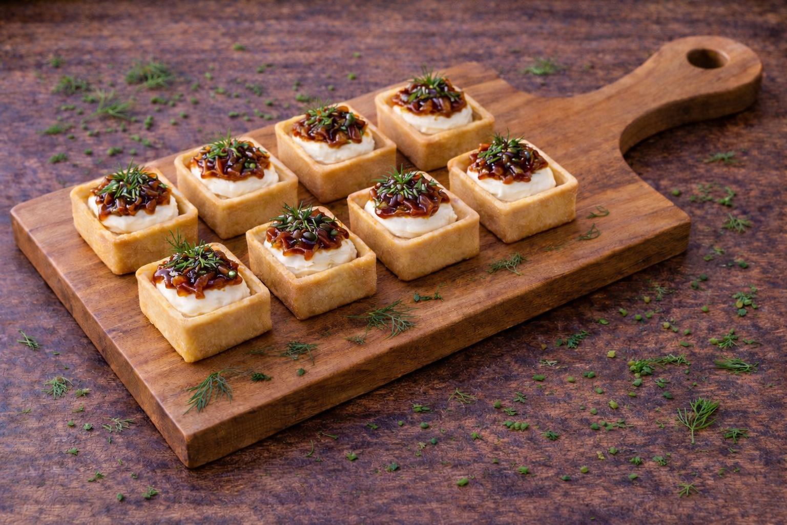 Goat’s Cheese Tartelettes