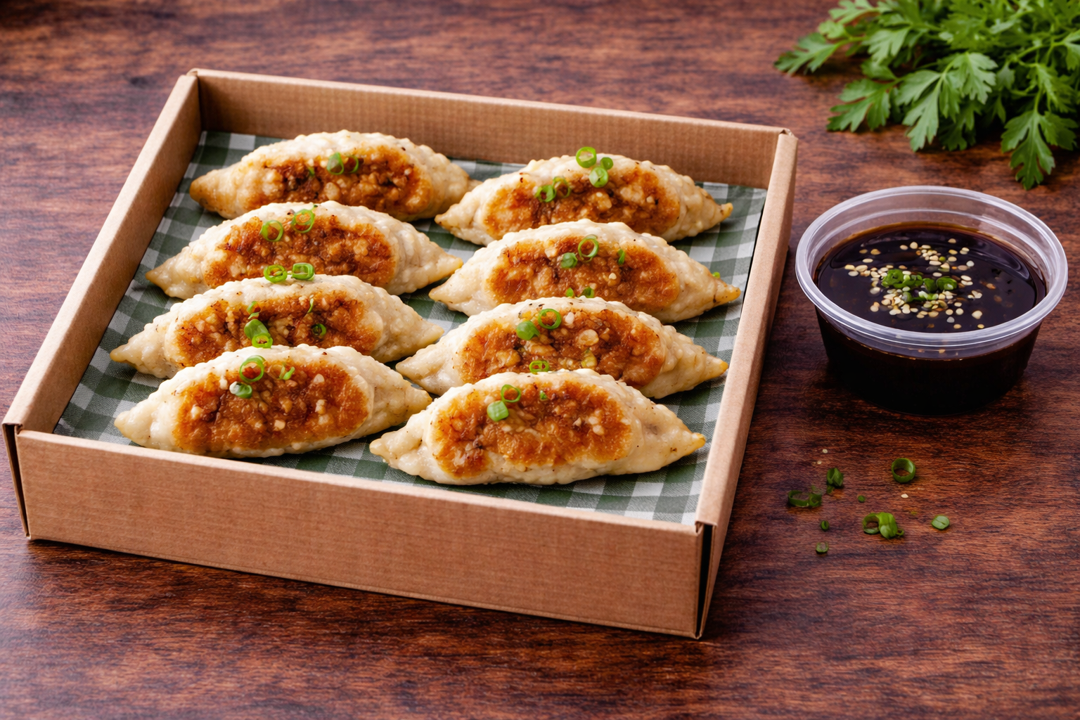 Pan-fried Pork Gyoza