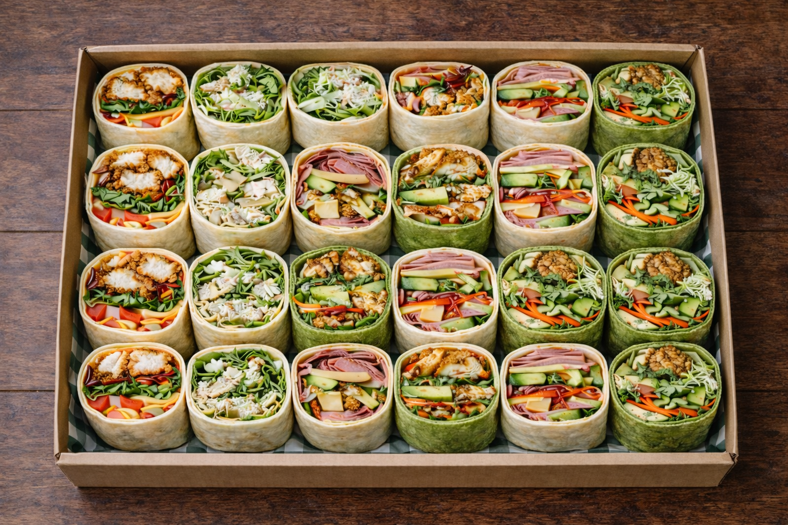 Gourmet Wrap Platter