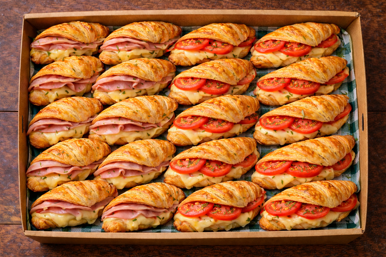 Deluxe Mixed Mini Croissant Platter