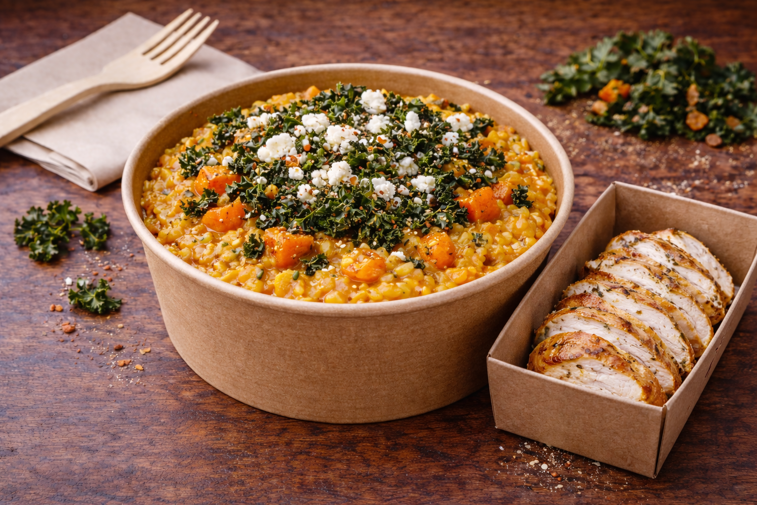 Pumpkin Risotto (Individual)