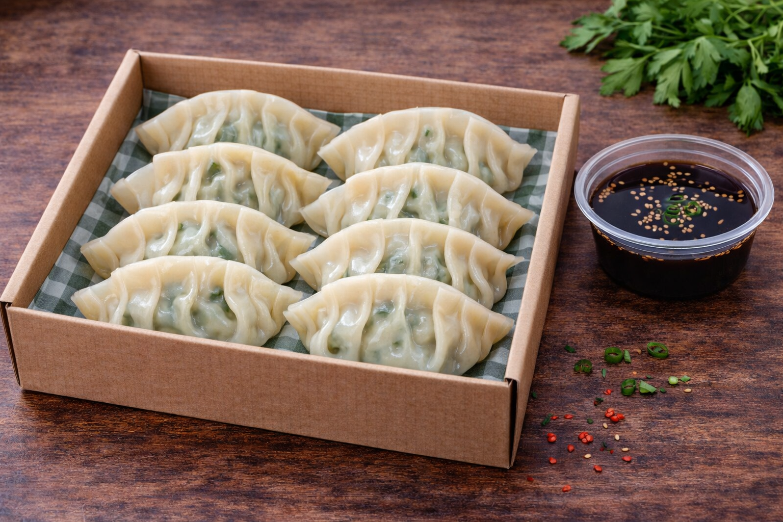 Steamed Dumplings (Pork & Chive)