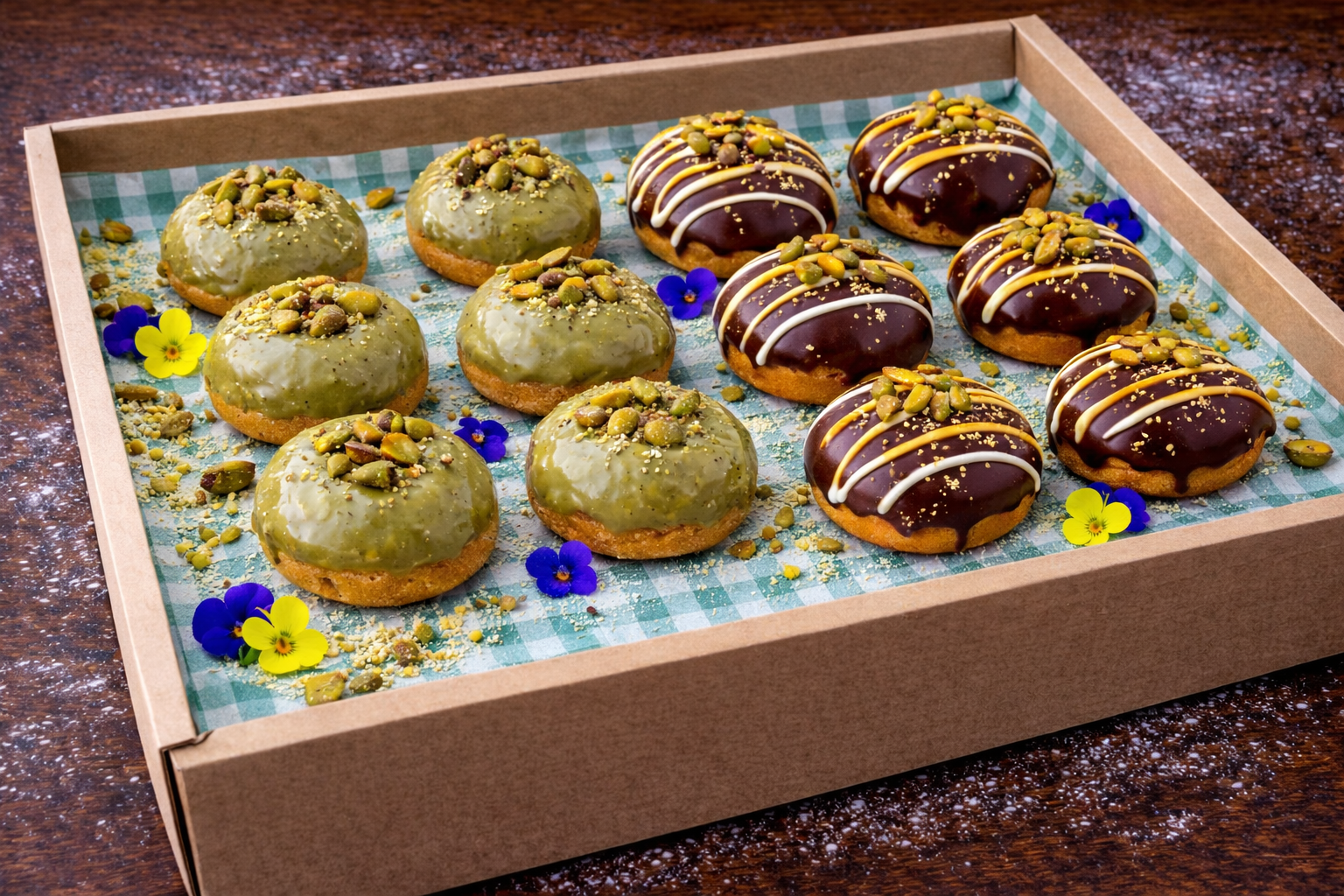 Mixed Donut Ball Platter