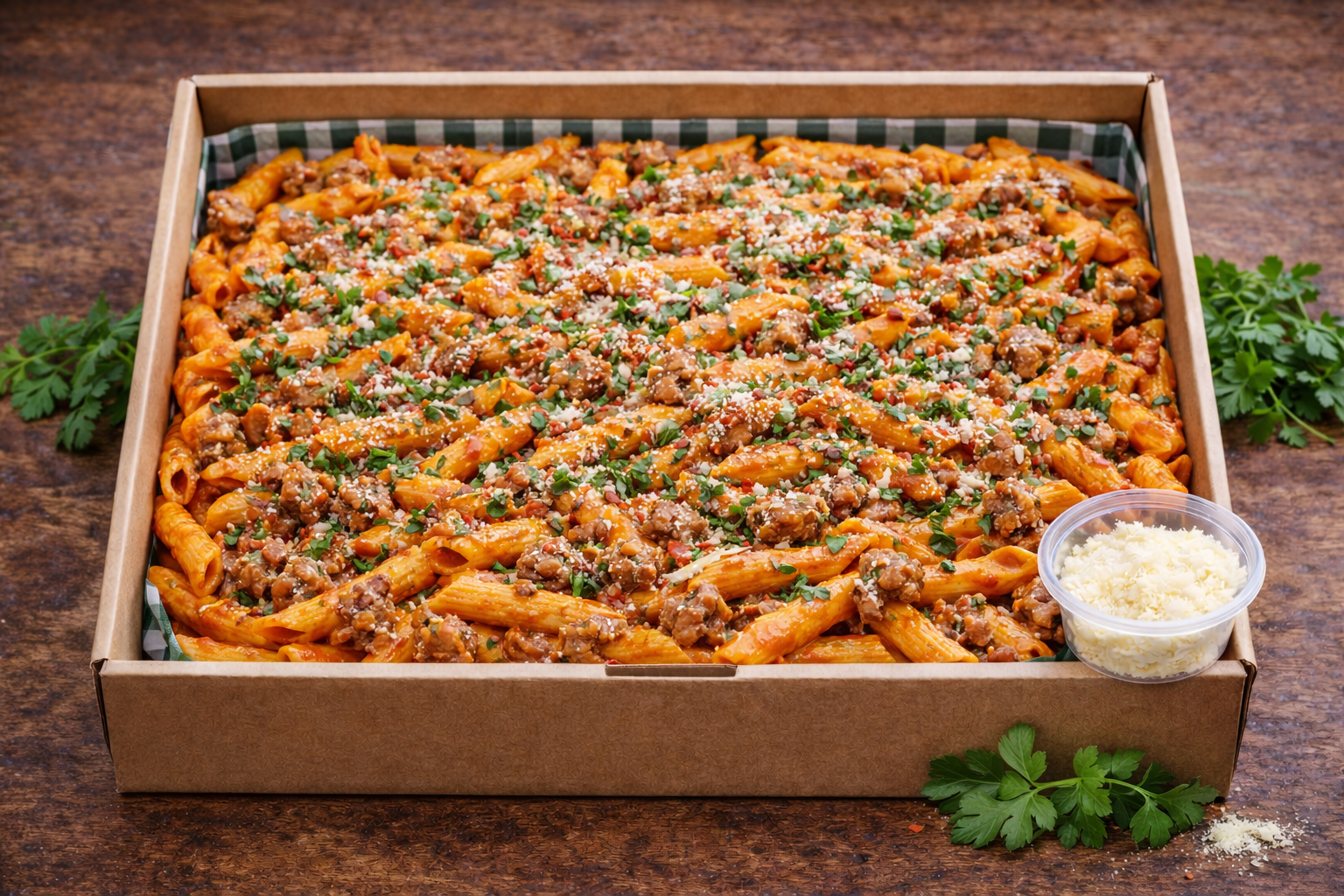 Penne Alla Vodka with Sausage