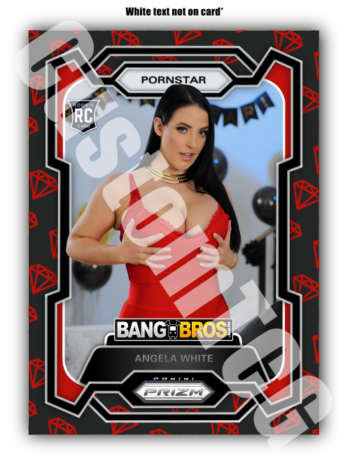 Angela White Pornstar Prizm Adult Trading Card