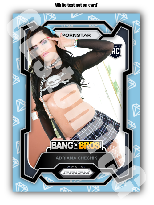 Adriana Chechik Pornstar Prizm Adult Trading Card