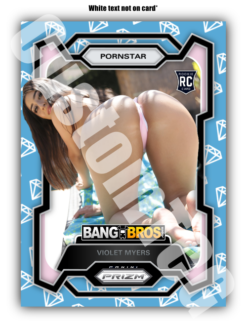 Violet Myers Prizm Adult Trading Card