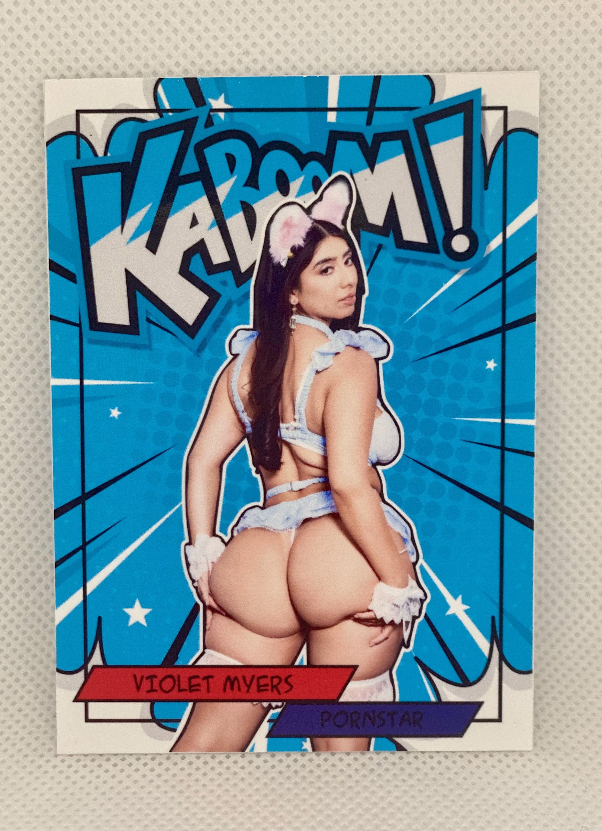 Violet Myers Pornstar Kaboom! Adult Trading Card