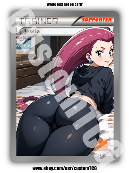 Jessie Custom Trading Card | SFW