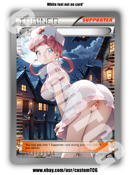 Nurse Joy Custom Trading Card | NSFW