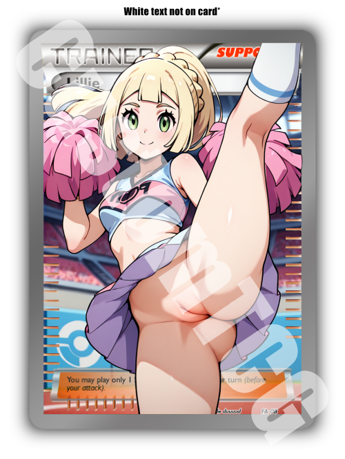 Lillie Custom Trading Card | NSFW