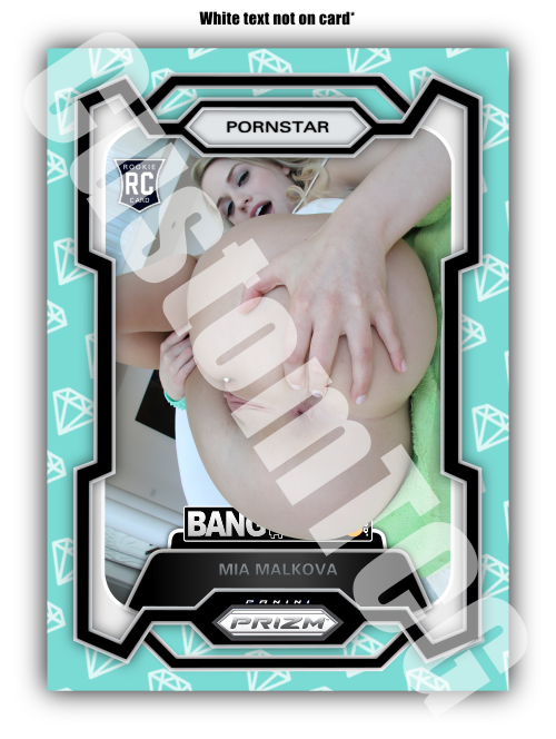 Mia Malkova Prizm Adult Trading Card