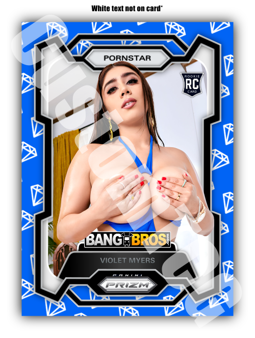 Violet Myers Prizm Adult Trading Card